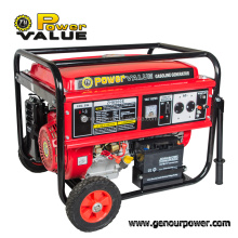 China factory price 7500 generator, 5.5kw gasoline generator with gasoline engine 190f for sale